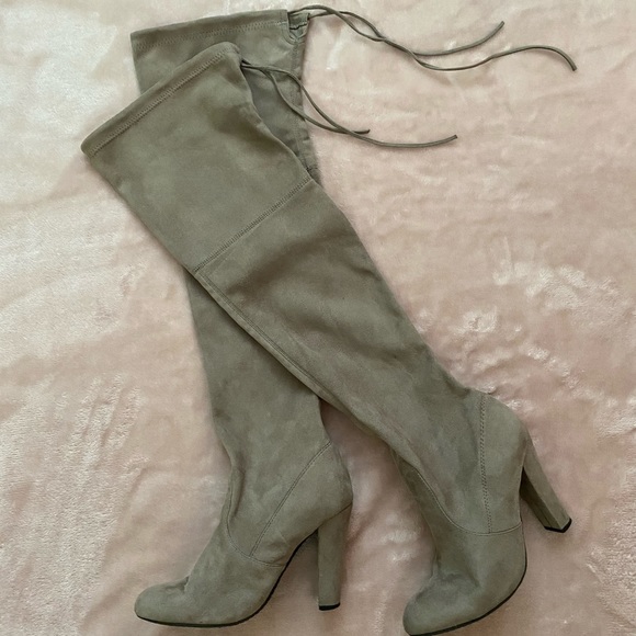 Steve Madden Shoes - Steve Madden Gemma Thigh High Suede Boots